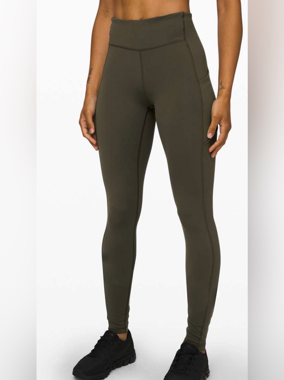 lululemon athletica Olive High-Rise Pocket Leggings